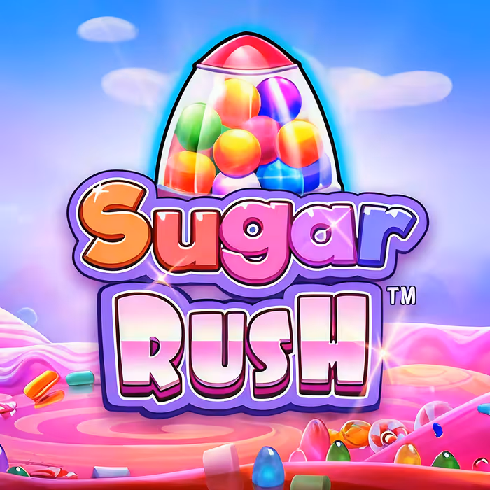 Sugar Rush slot game with sweet treats and cluster pays